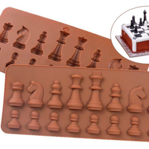 molde silicona pieza de ajedrez